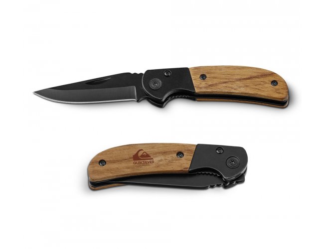 Canivete em Aço Inox e Madeira 94038