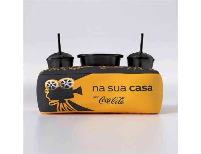 Almofada Porta Pipoca Personalizada ALMPIP