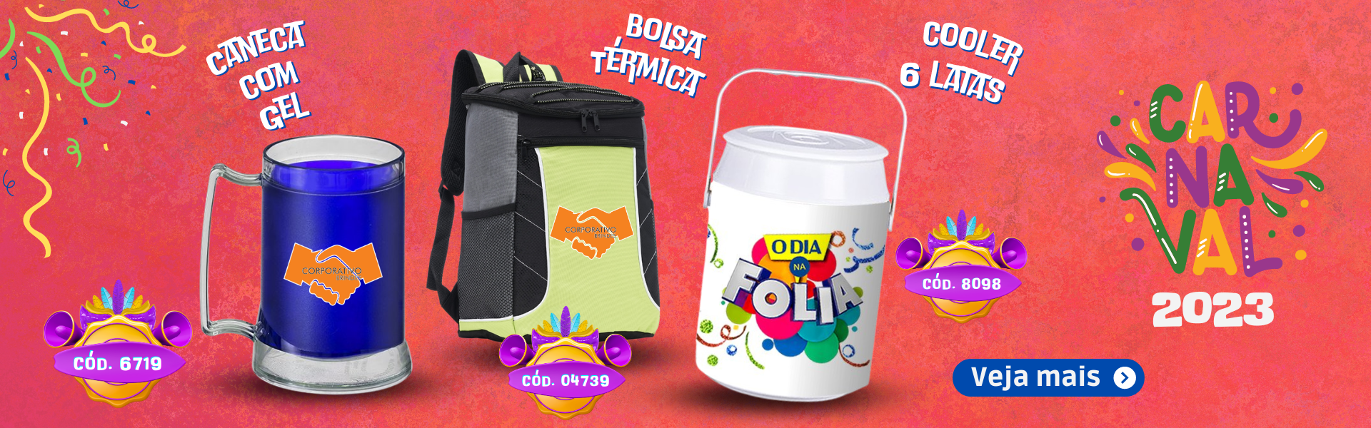 Brindes de Carnaval Brindes de Carnaval