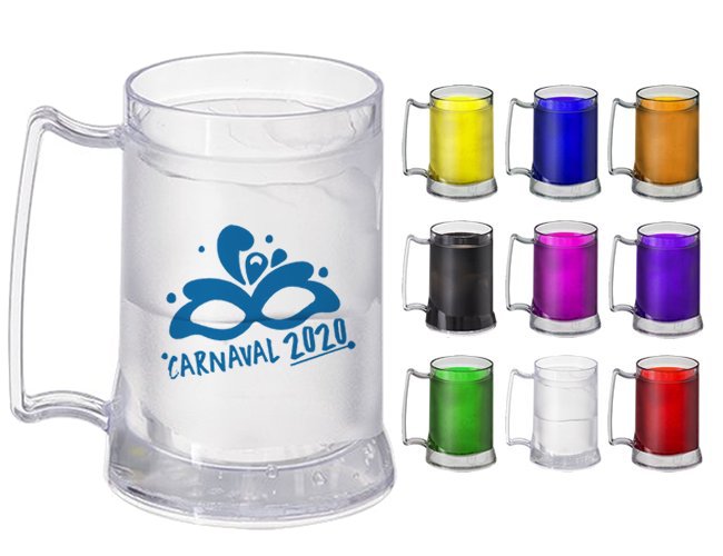 Caneca Acrílica c/Gel 450ml 6719 Personalizada