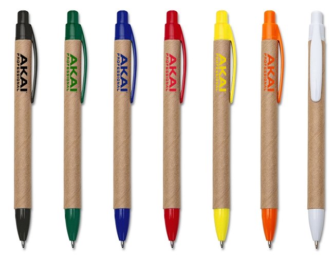 Caneta Ecológica de Papelão 18542 Personalizado