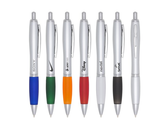 Caneta Plástica Personalizada 518