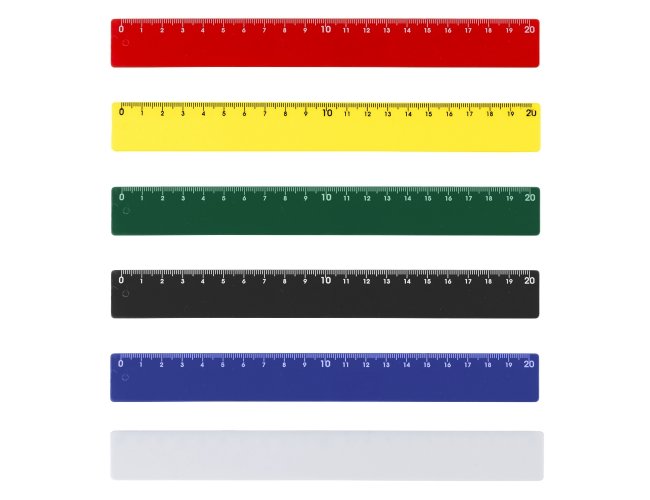 Régua Plástica 20cm 13724