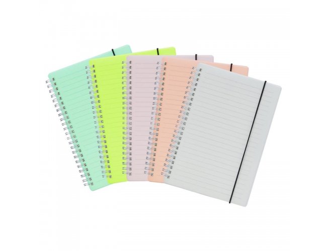Caderno A5 Plstico 05058