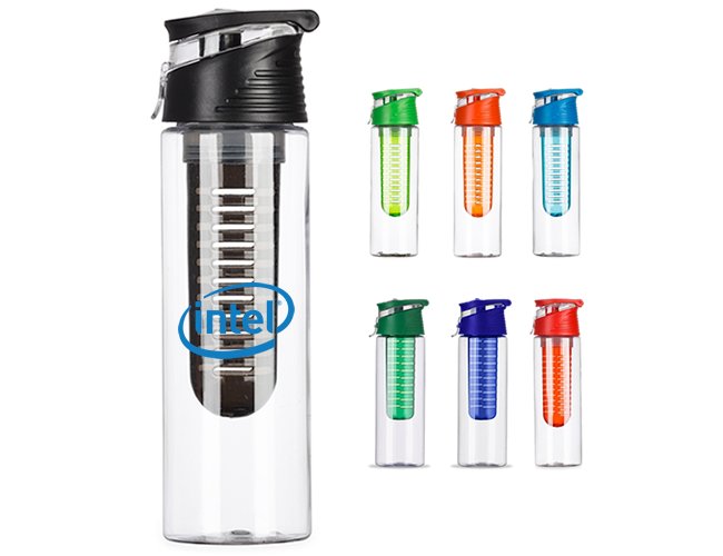 Squeeze Plástico com Infusor 700ml 13764B Personalizado